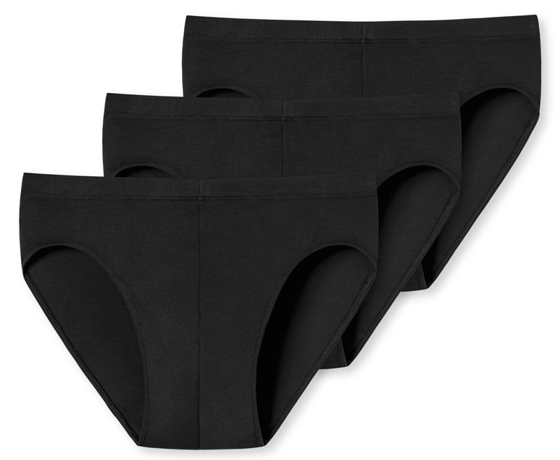 Schiesser Mini slips Uncover zwart Modal Cotton