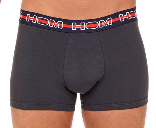 Hom boxershorts Matt 3-pack grijs