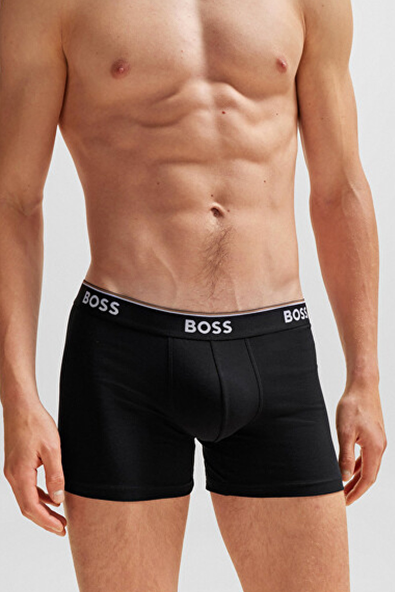 Boss boxershorts Power 3-Pack zwart
