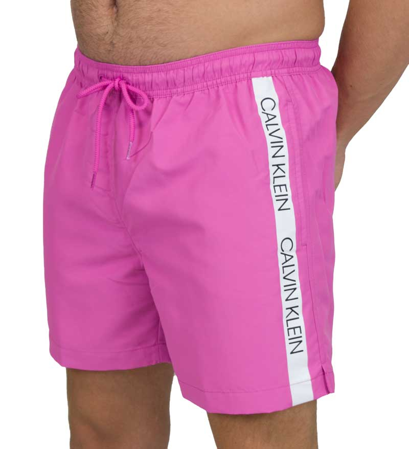 Calvin Klein Zwemshort met logo band roze