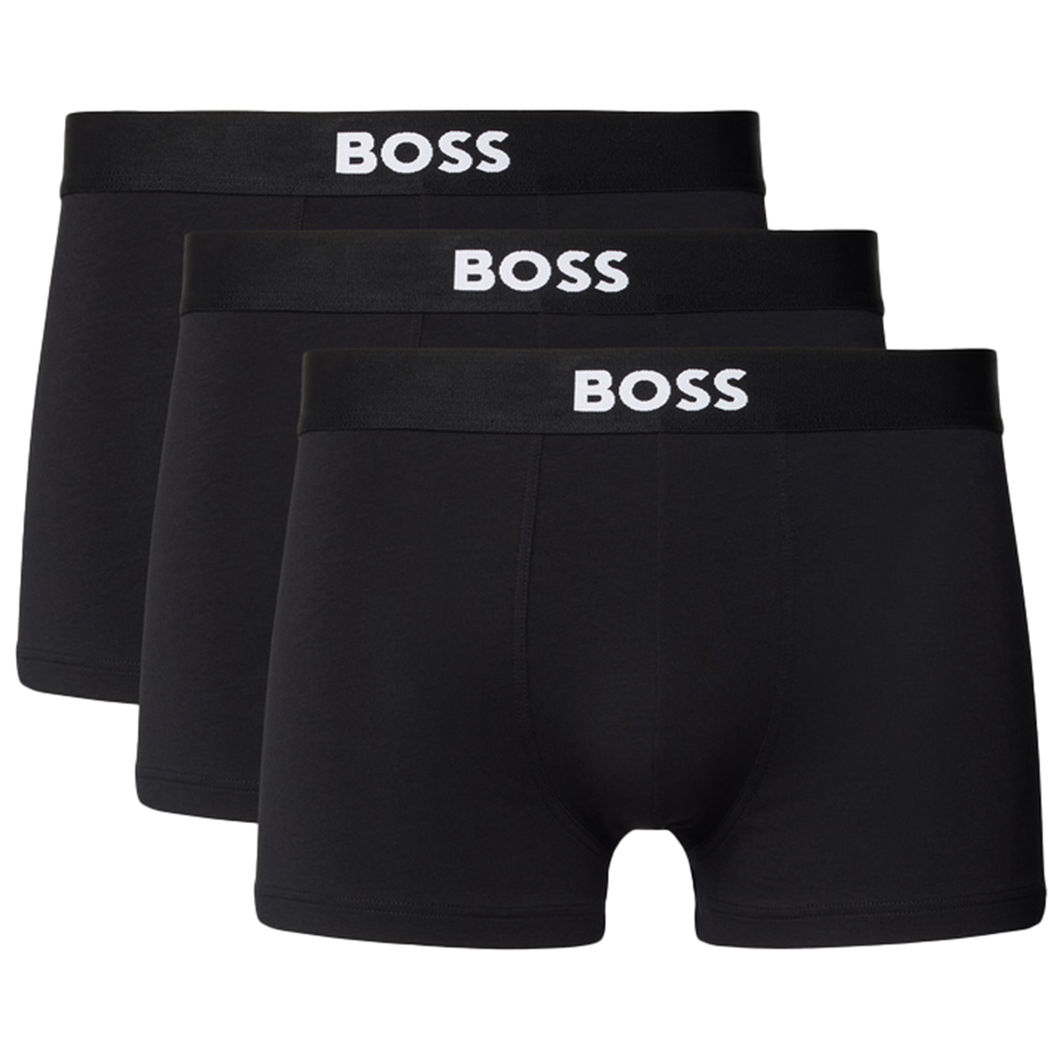 Boss ONE boxershorts 3-pack zwart 