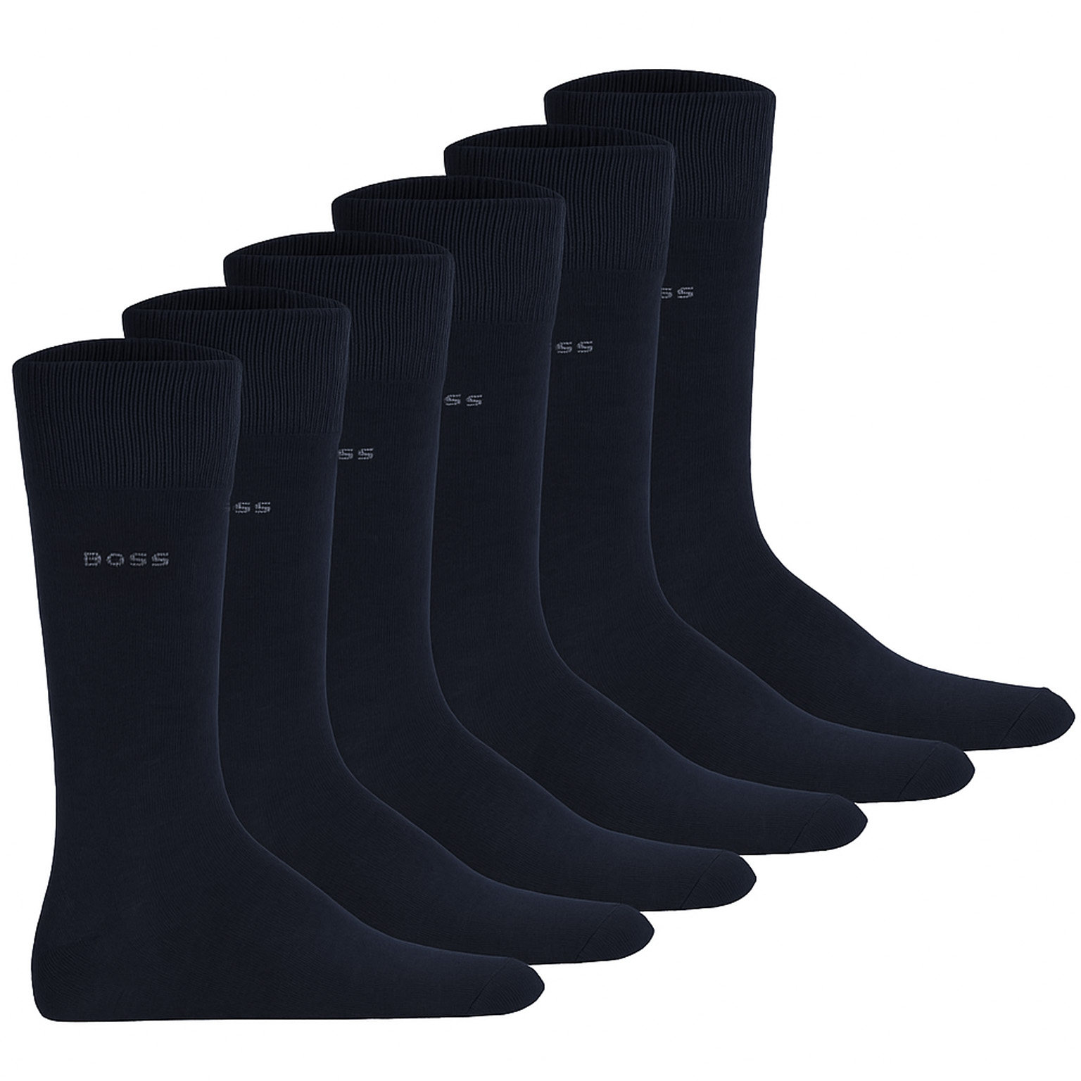 Boss Sokken 6-paar blauw