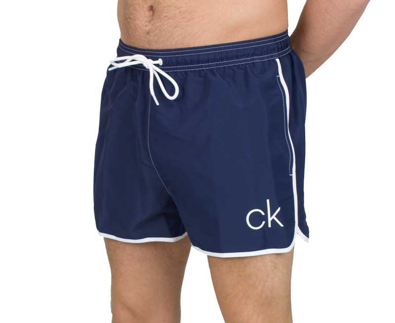 Calvin Klein Zwemshort CK Runner blauw