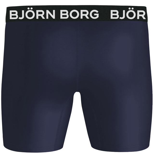 Bjorn Borg Boxershort Performance 3-pack groen-blauw-zwart