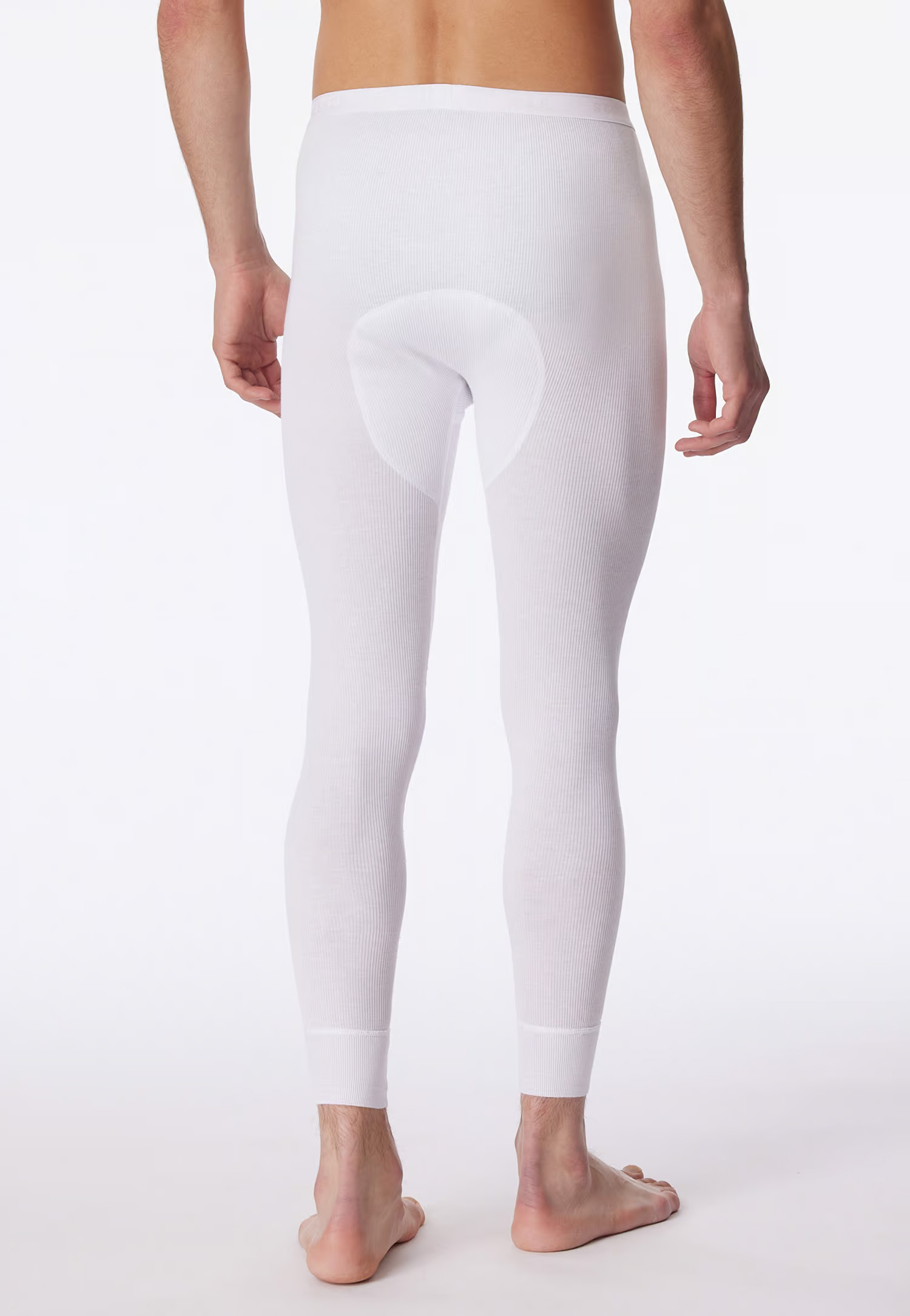 Schiesser Lange onderbroek met gulp Original classics wit
