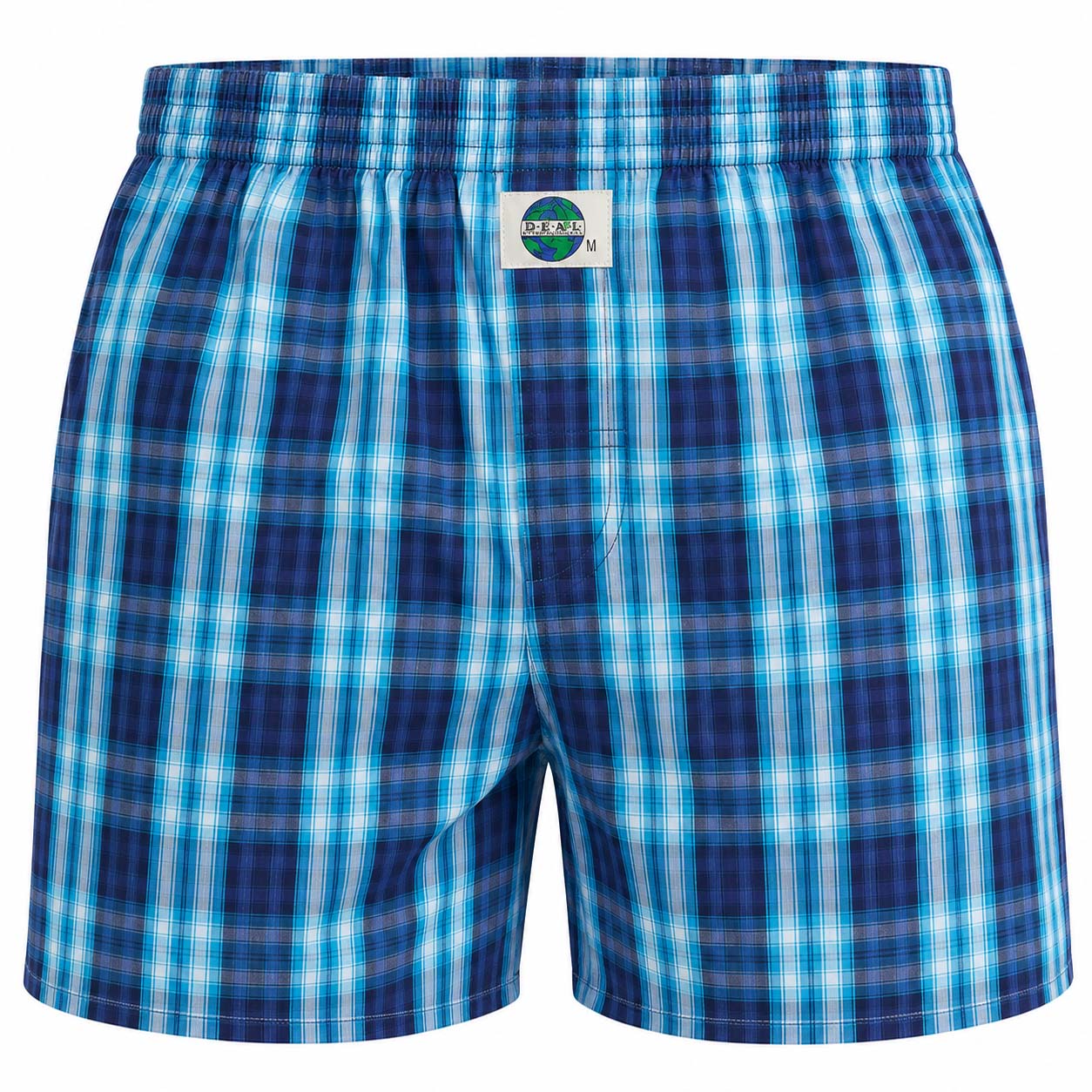 Deal boxer blauwe ruit 192308
