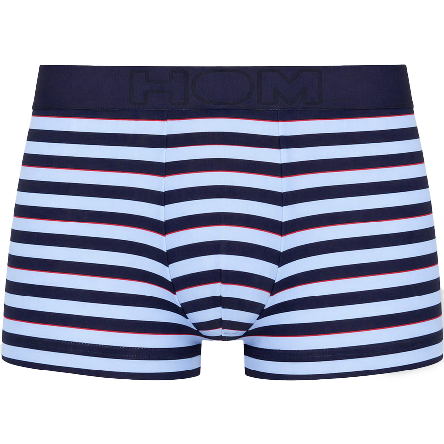 Hom boxershort Atlantic microfiber blue stripes