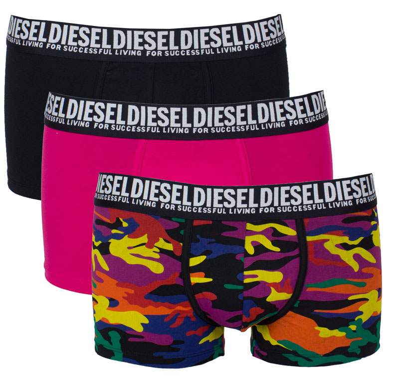 Diesel boxershorts Damien camouflage 3-pack