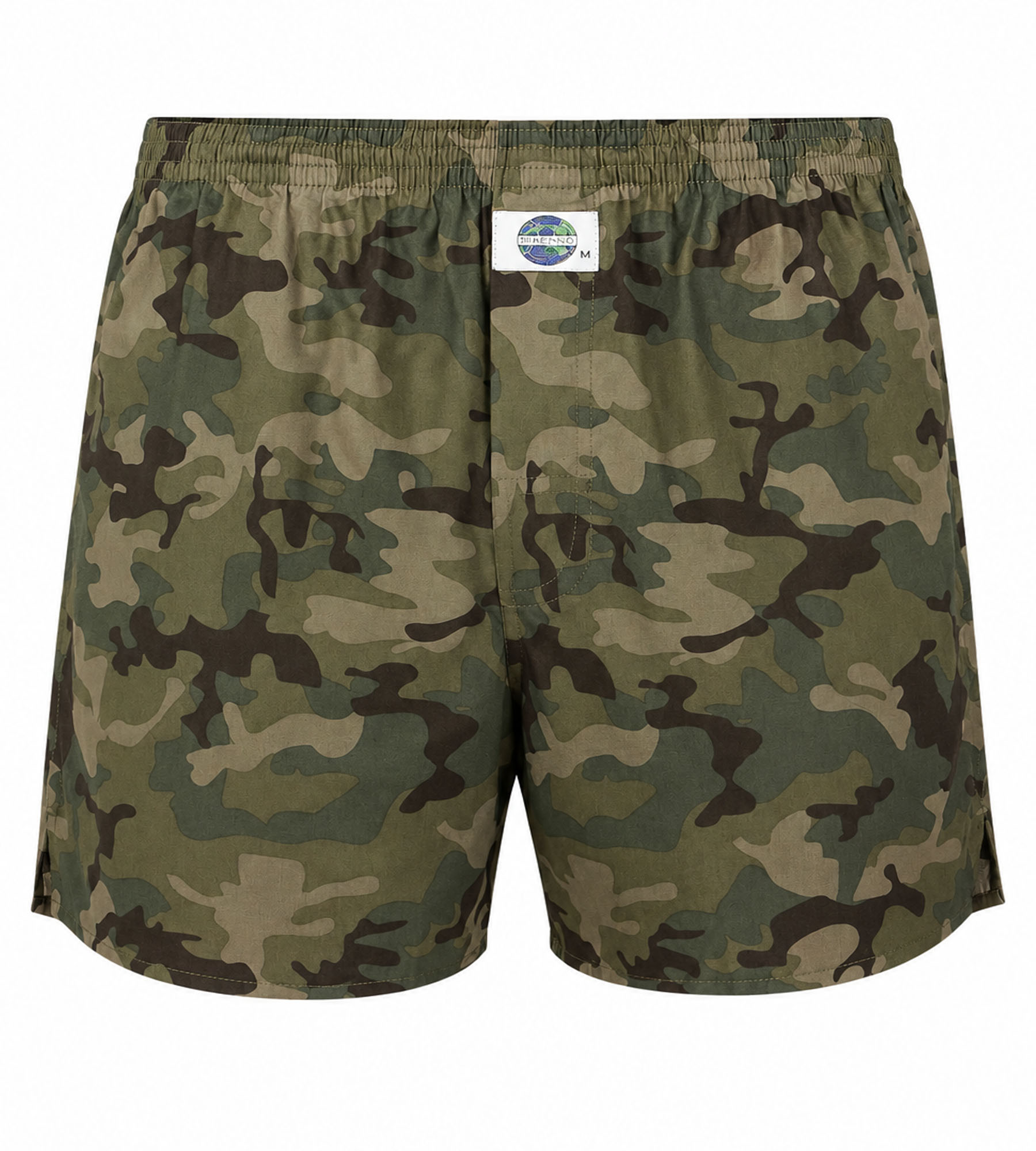 Deal boxers camouflage groen