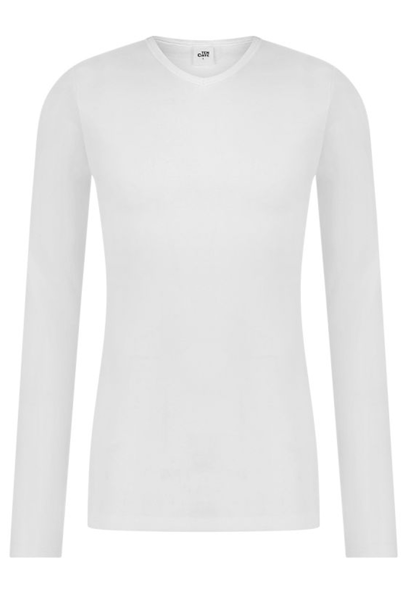 Ten Cate Thermo V-shirt lange mouw wit