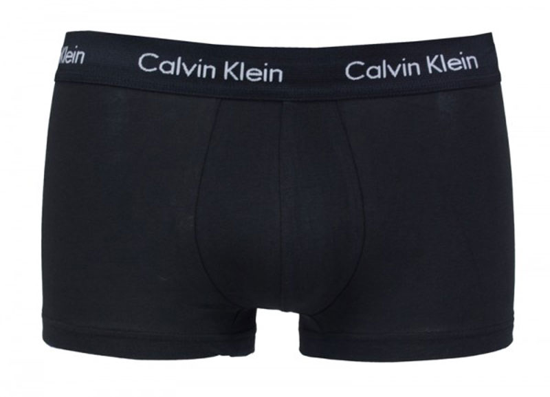 Calvin Klein boxershorts low rise 3-pack zwart voorkant