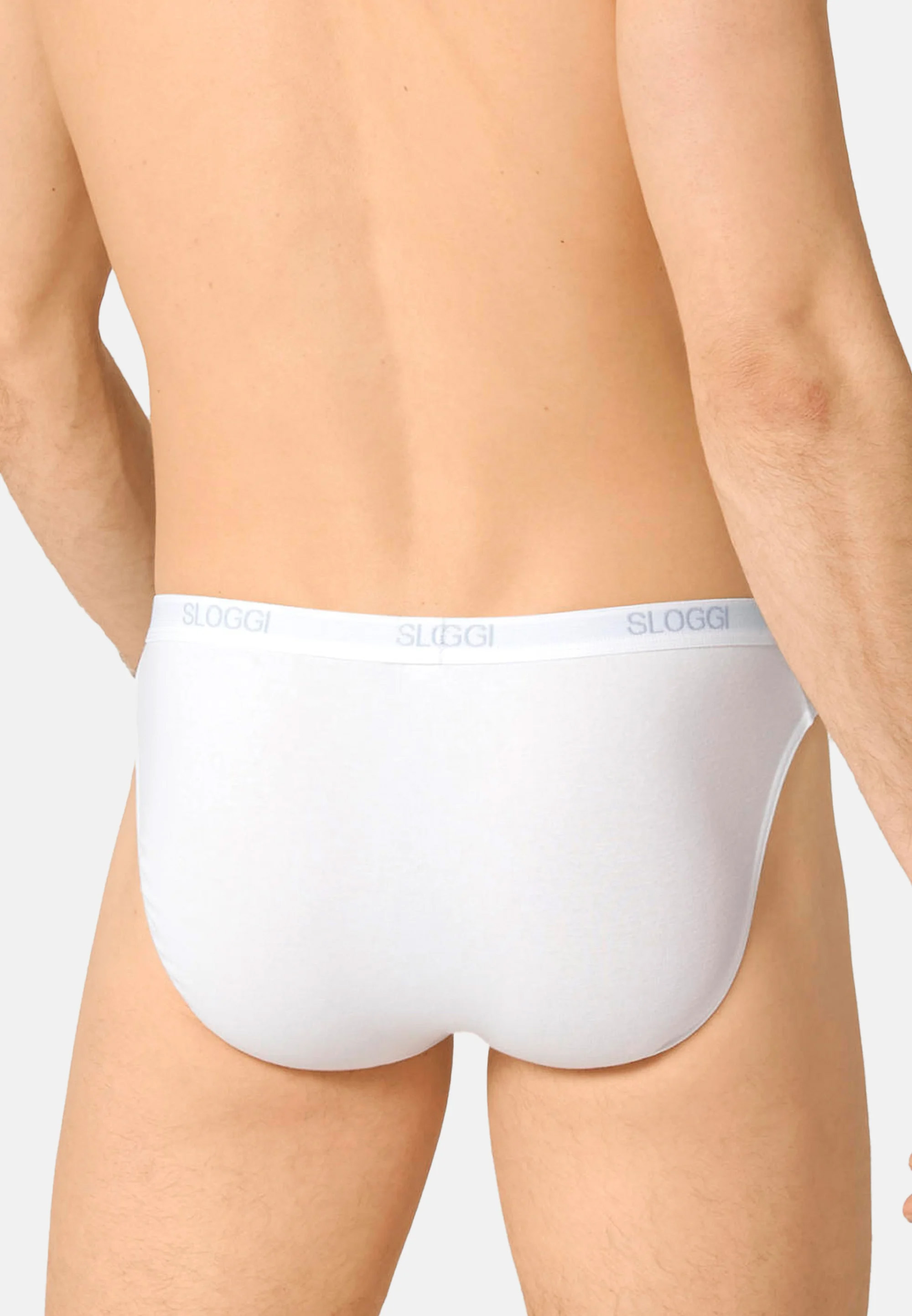 Sloggi men Basic Mini wit 4-pack = 3+1 gratis  