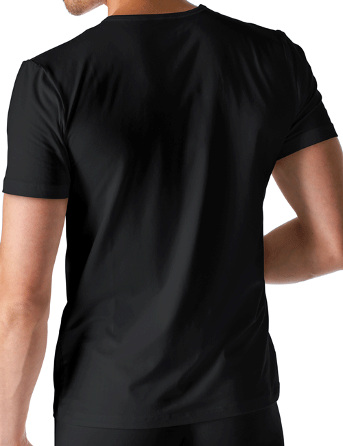 Mey T-shirt dry cotton ronde hals zwart