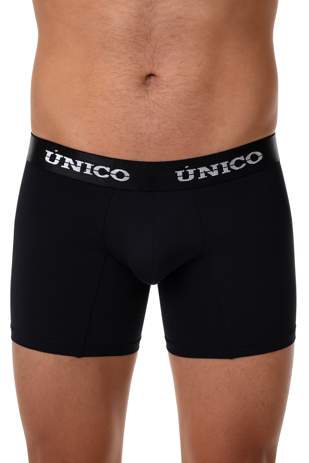 Mundo Unico boxershort long Microfiber zwart