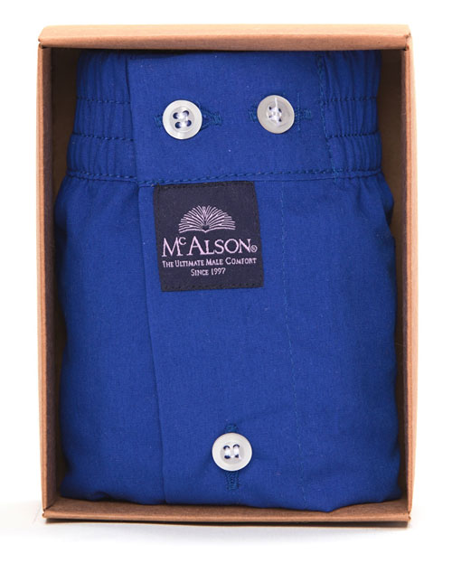 McAlson Boxer met binnenbroek blue verpakking
