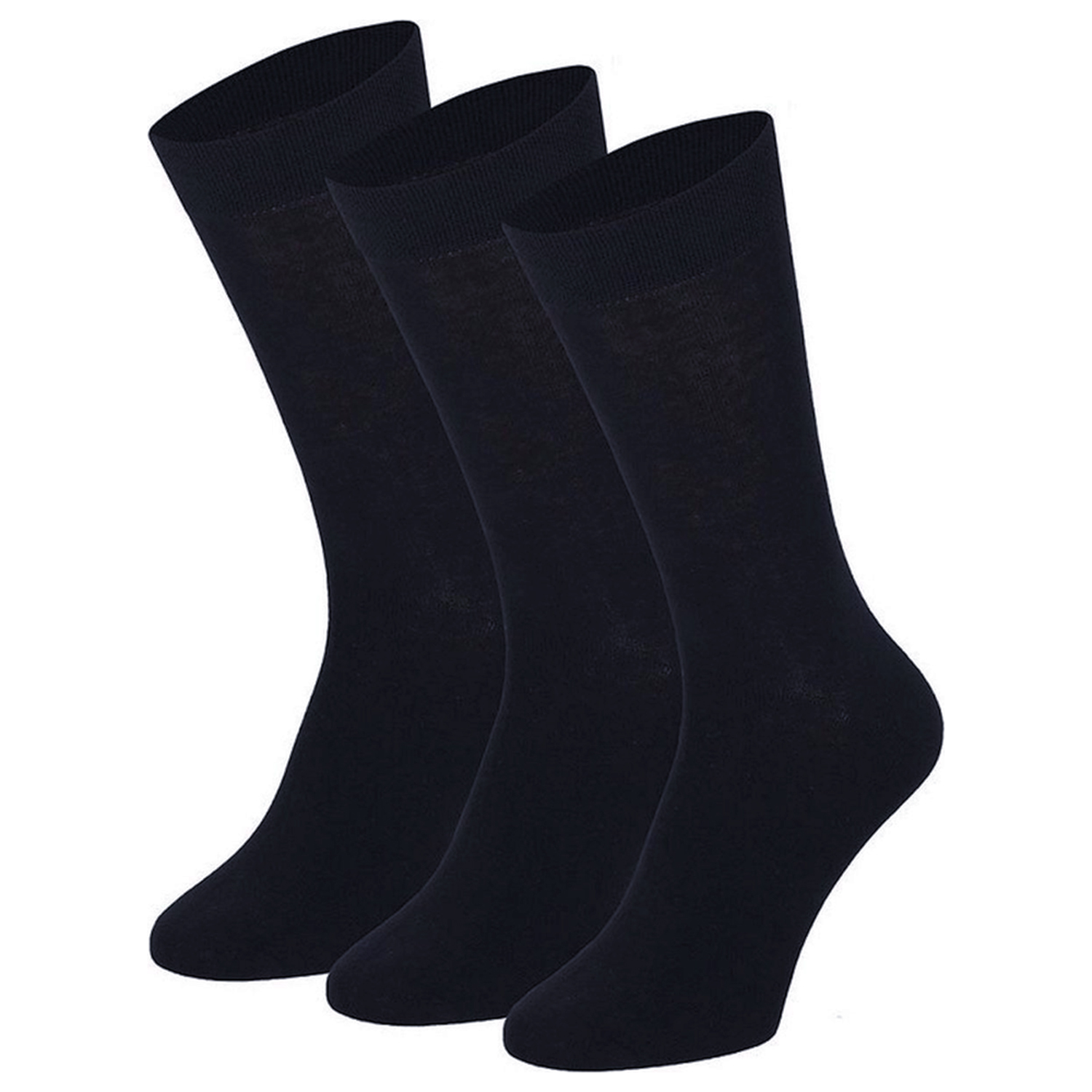 Apollo heren sokken 3-paar blauw