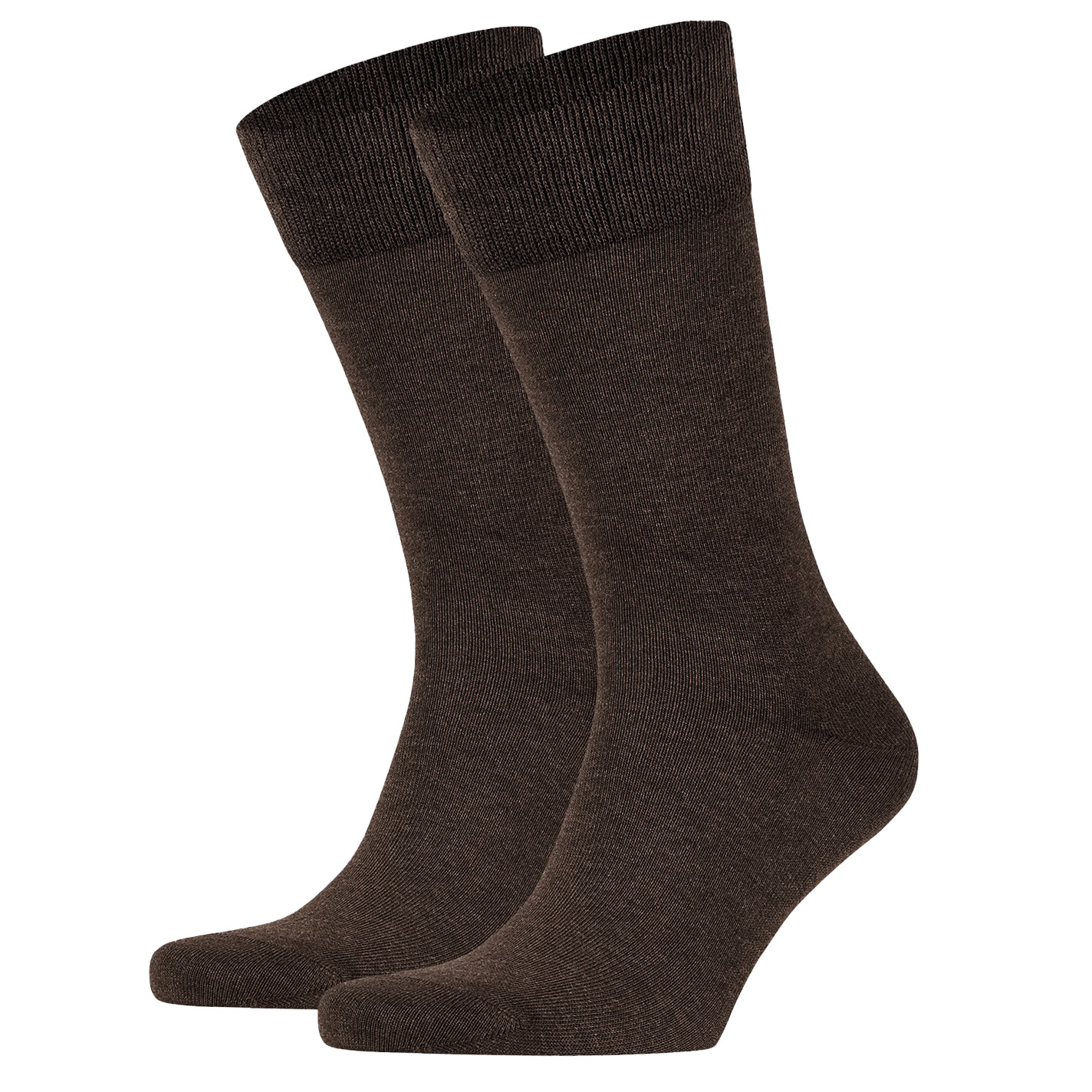 FALKE Happy sokken 2-paar bruin