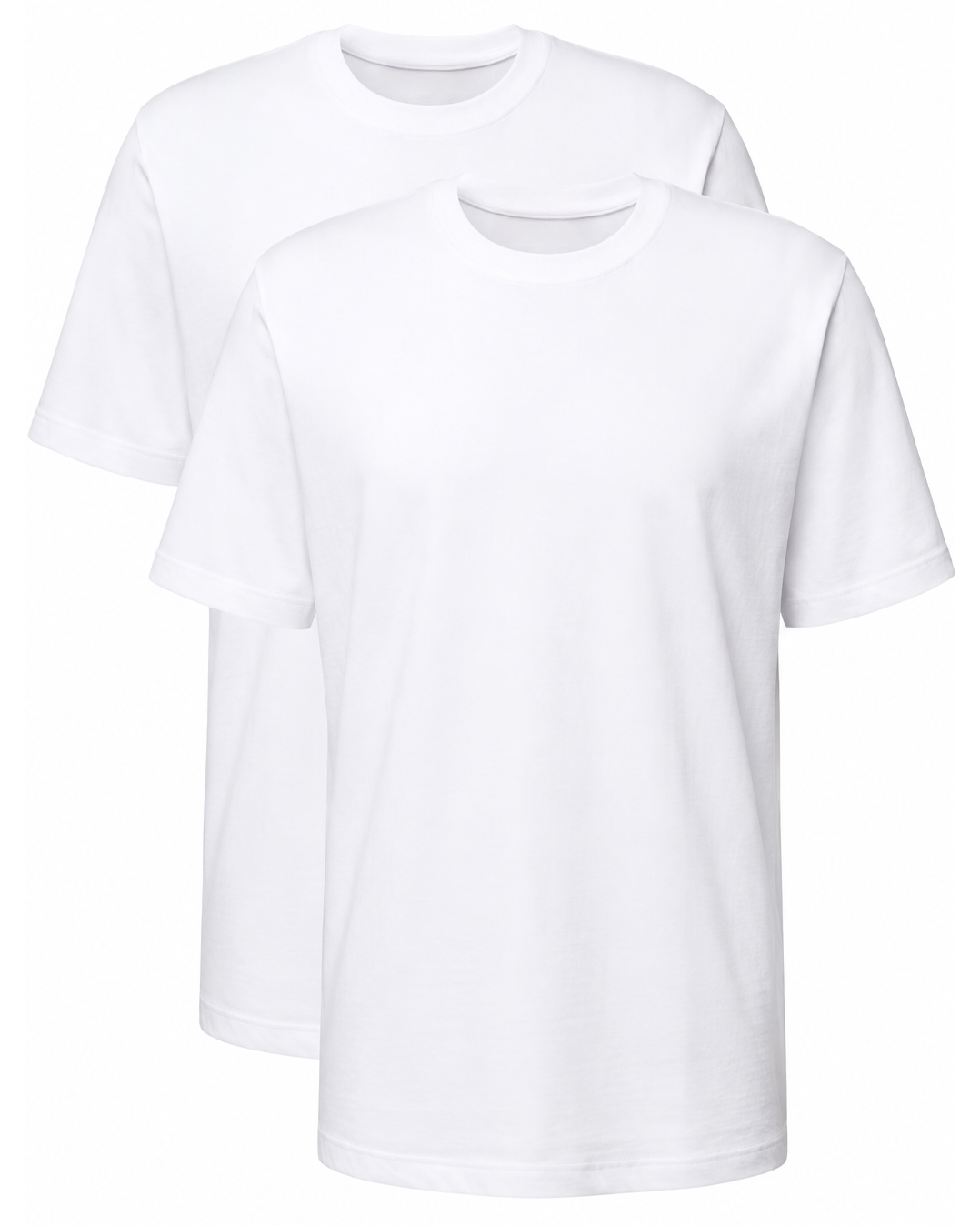 Schiesser American T-shirt 2-pack wit