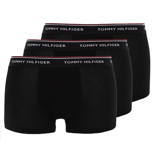 Tommy Hilfiger boxershorts 3-pack Essentials zwart