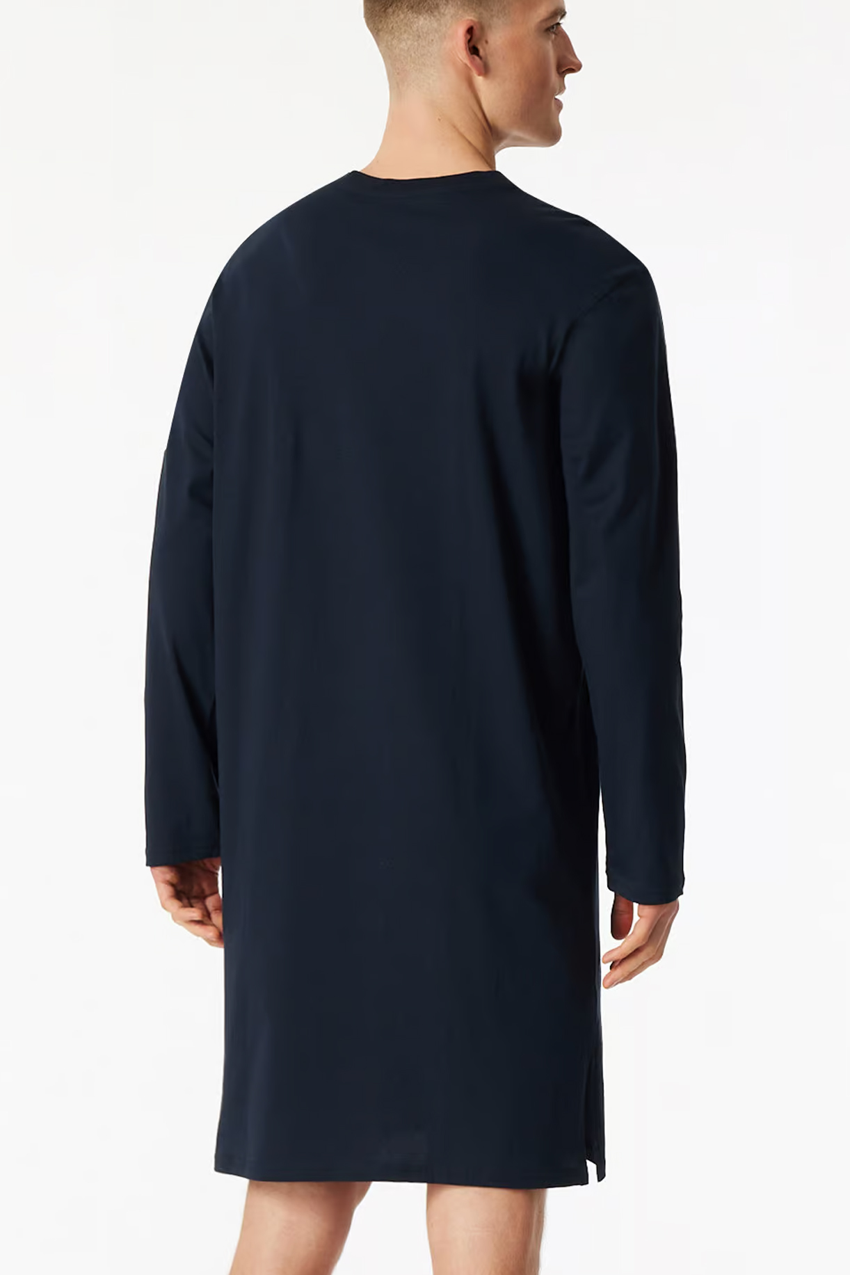 Schiesser nachthemd marine blauw