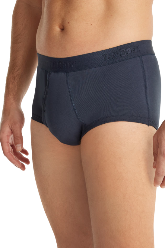 Ten Cate Organic classic slip met gulp 2-pack blauw