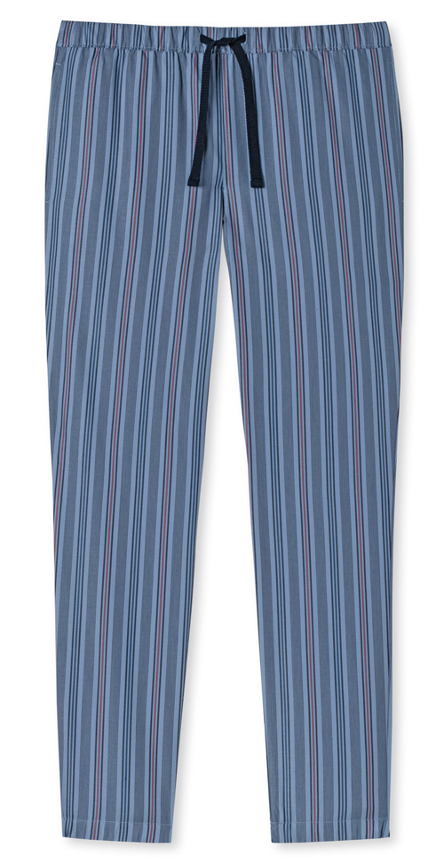 Schiesser pyjamabroek lichtblauw streep