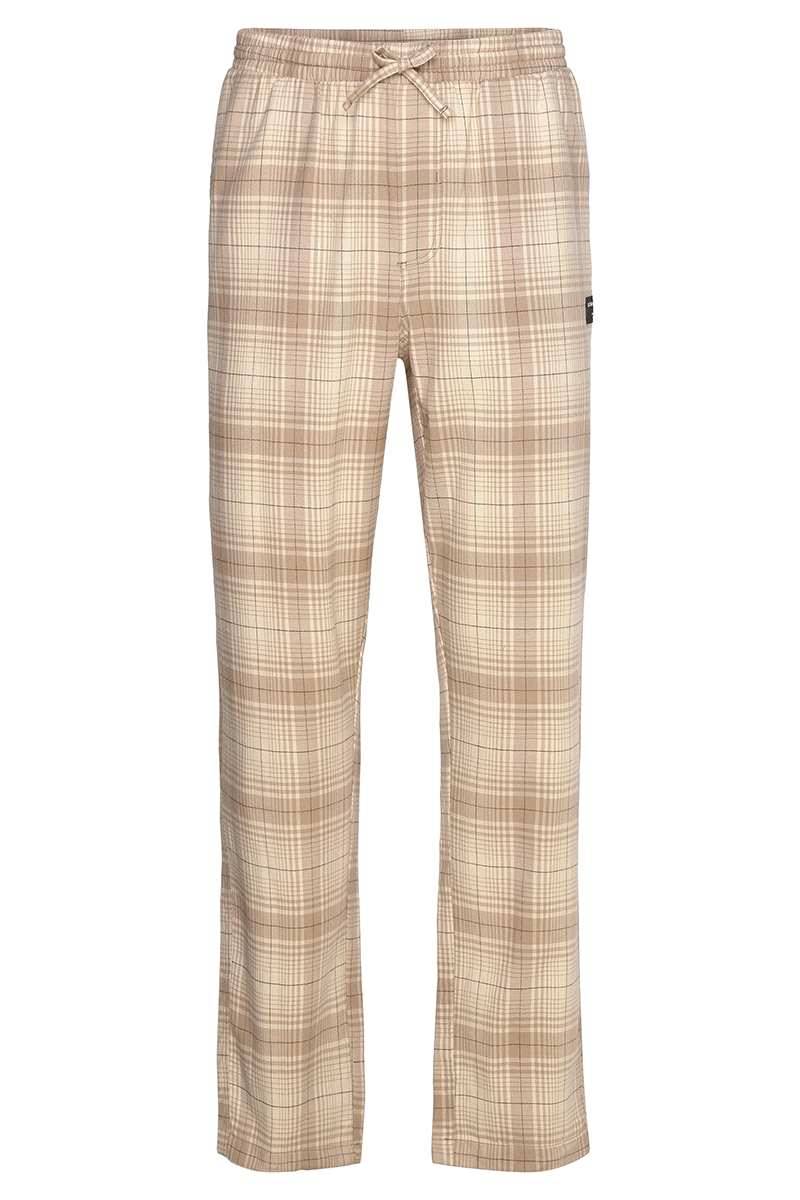 Bjorn Borg Pyjamabroek flanel beige ruit   