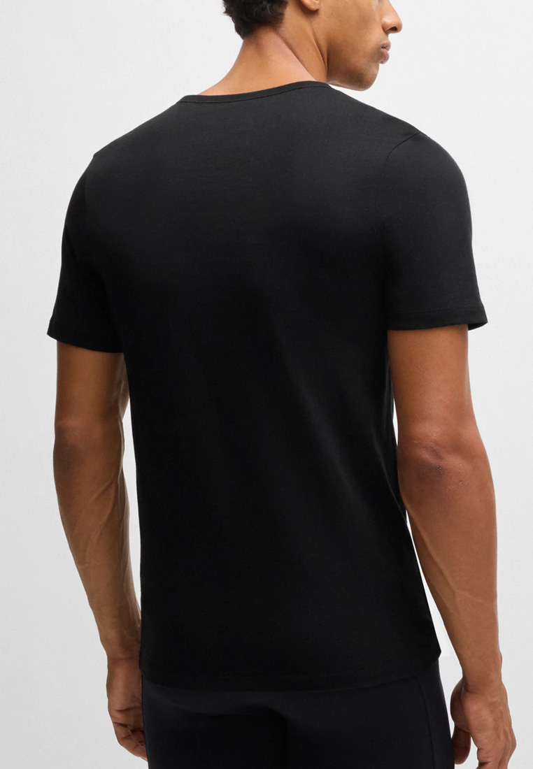 Boss T-shirts V-hals 6-pack zwart