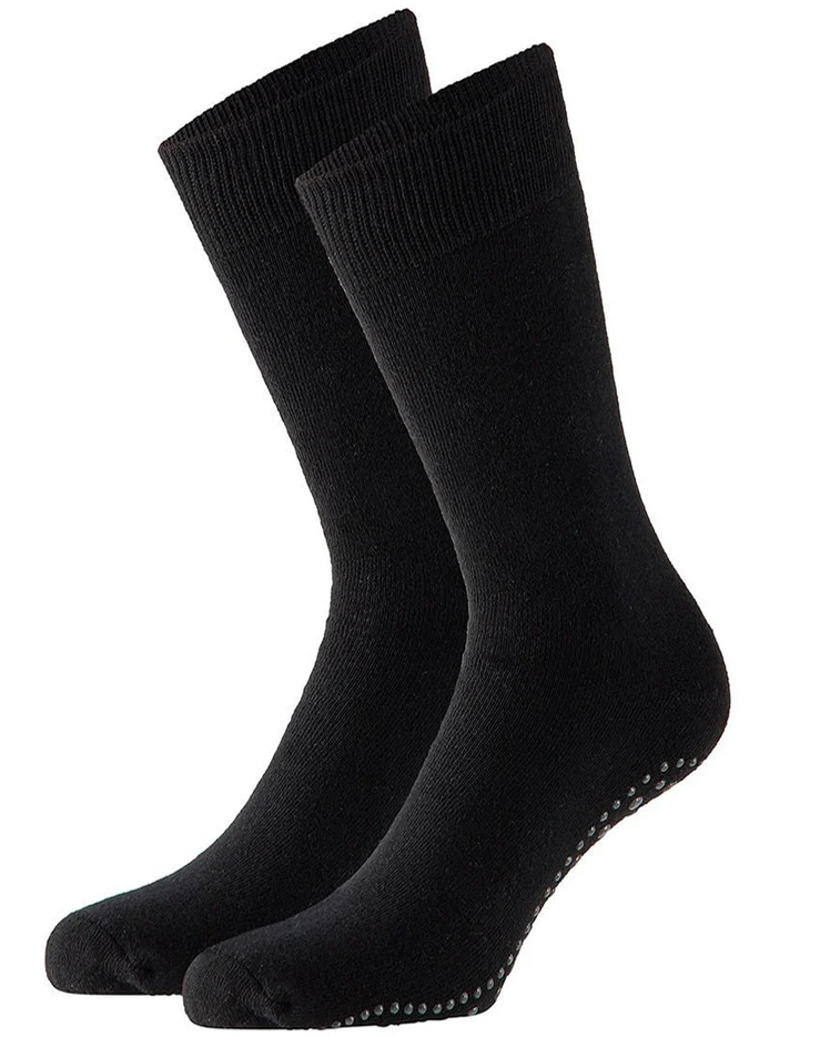 Apollo Huissokken – 2-paar met Antislip zwart