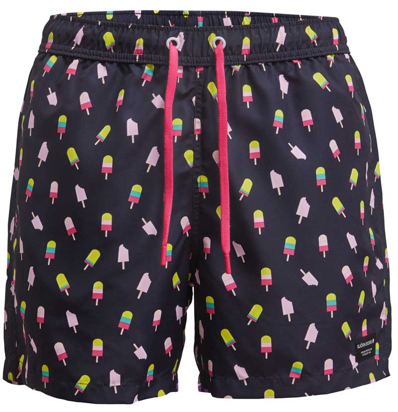 Bjorn Borg Zwemshort Sylvester ijsjes zwart