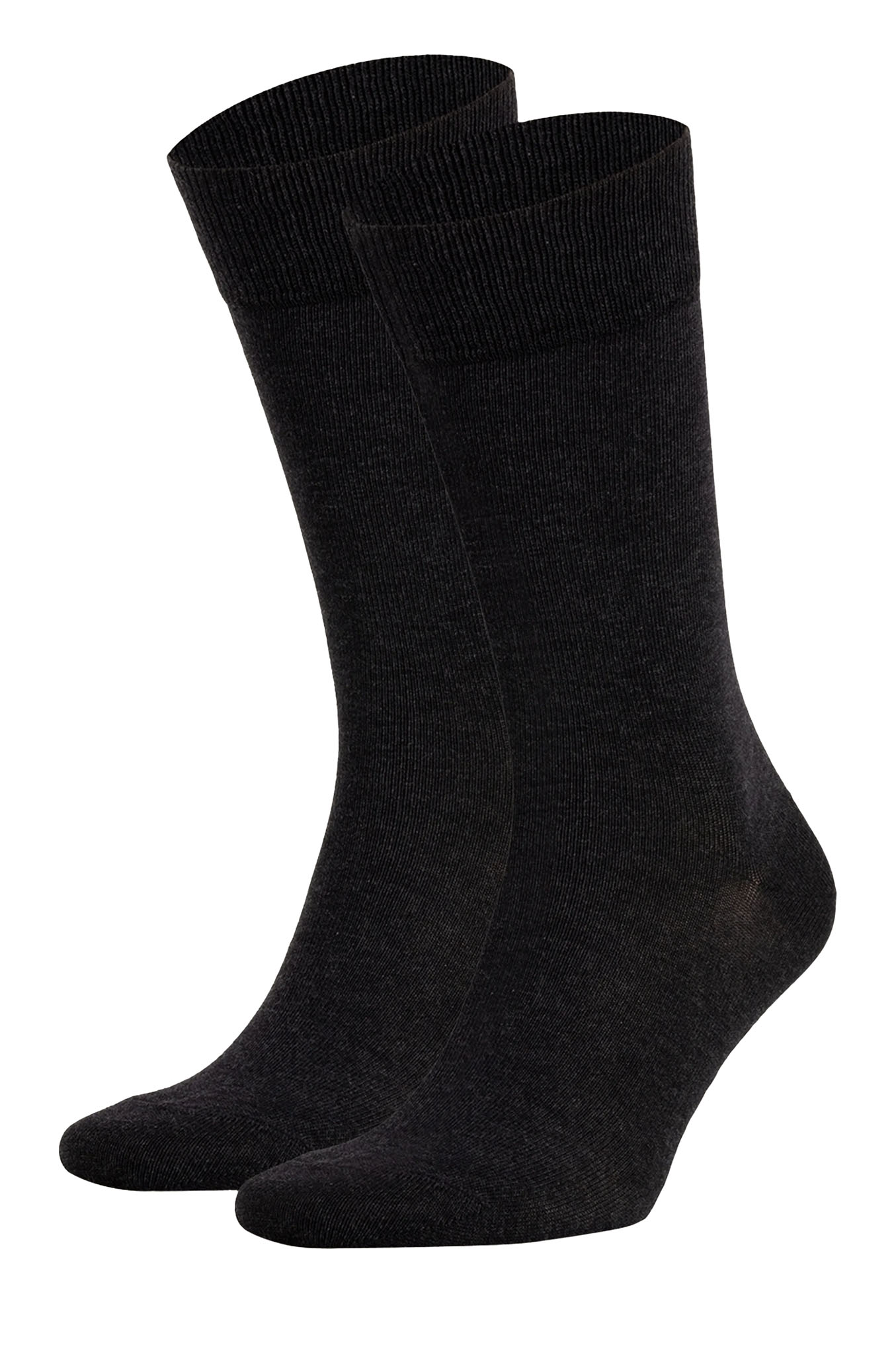 FALKE Happy sokken 2-paar antraciet