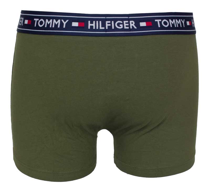 Tommy Hilfiger Boxershort authentic olive achterkant