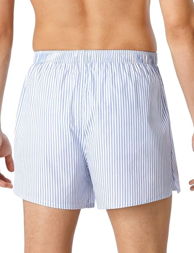 Schiesser Boxers 2-pack blauw-wit