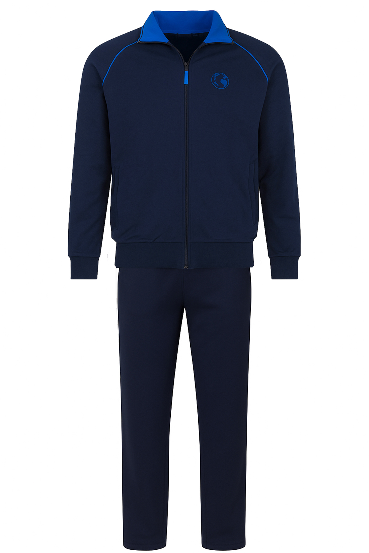 Pastunette Huispak met rits blauw 