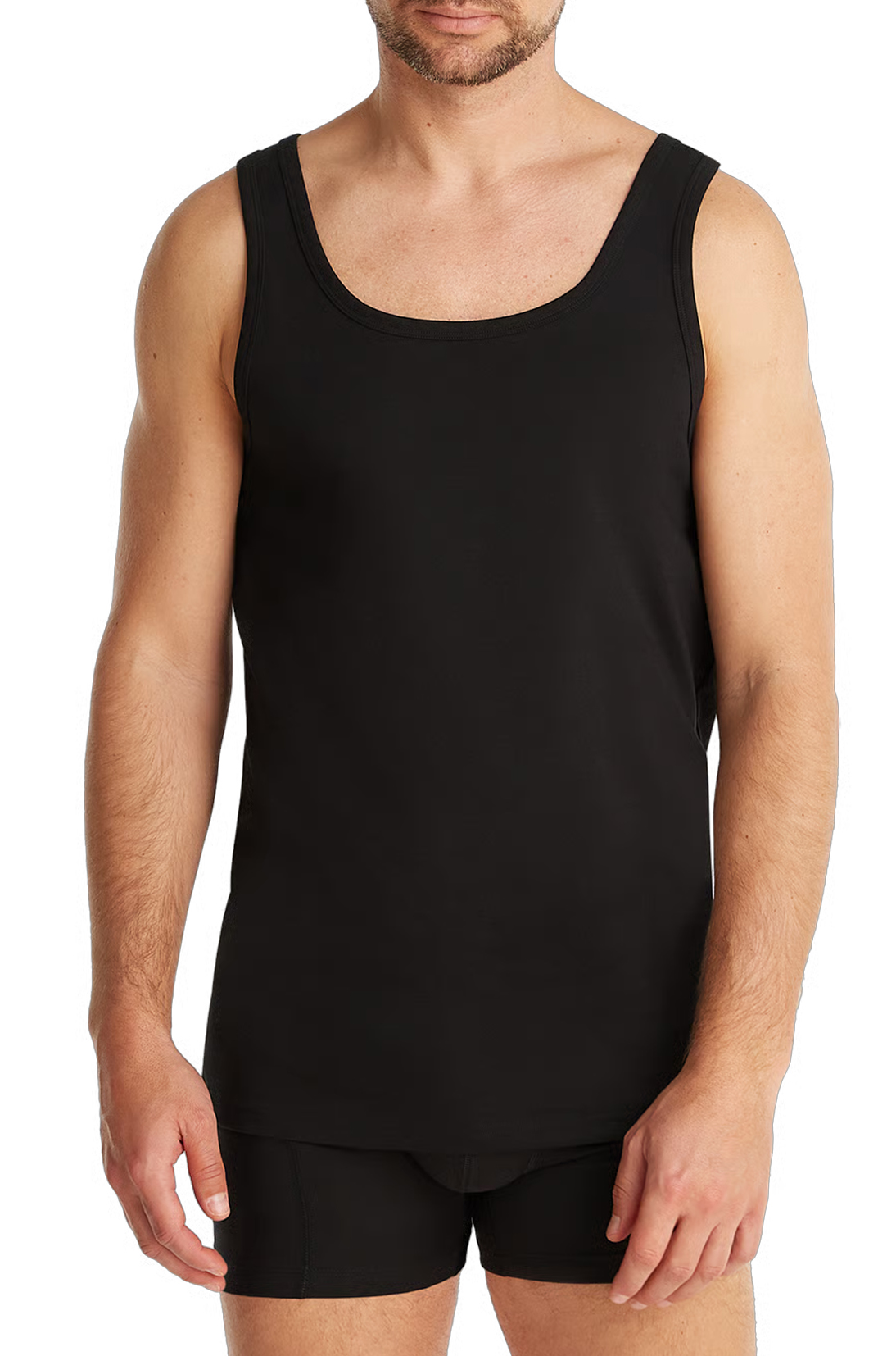Ten Cate Singlet Organic Cotton 2-pack zwart