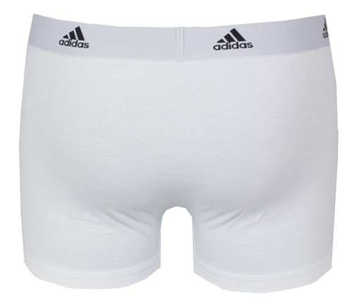 Adidas boxershorts wit 3-pack achterkant