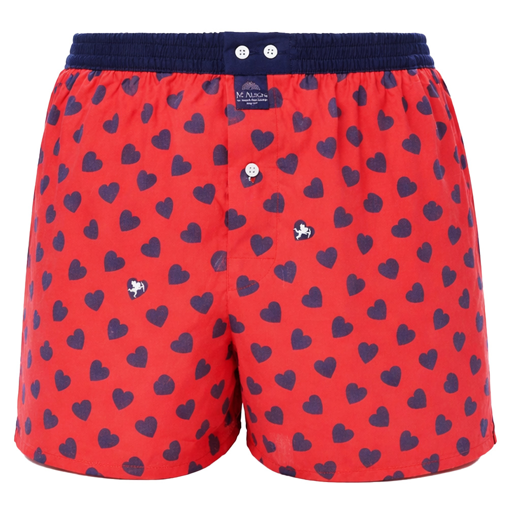 McAlson Boxer Valentine red