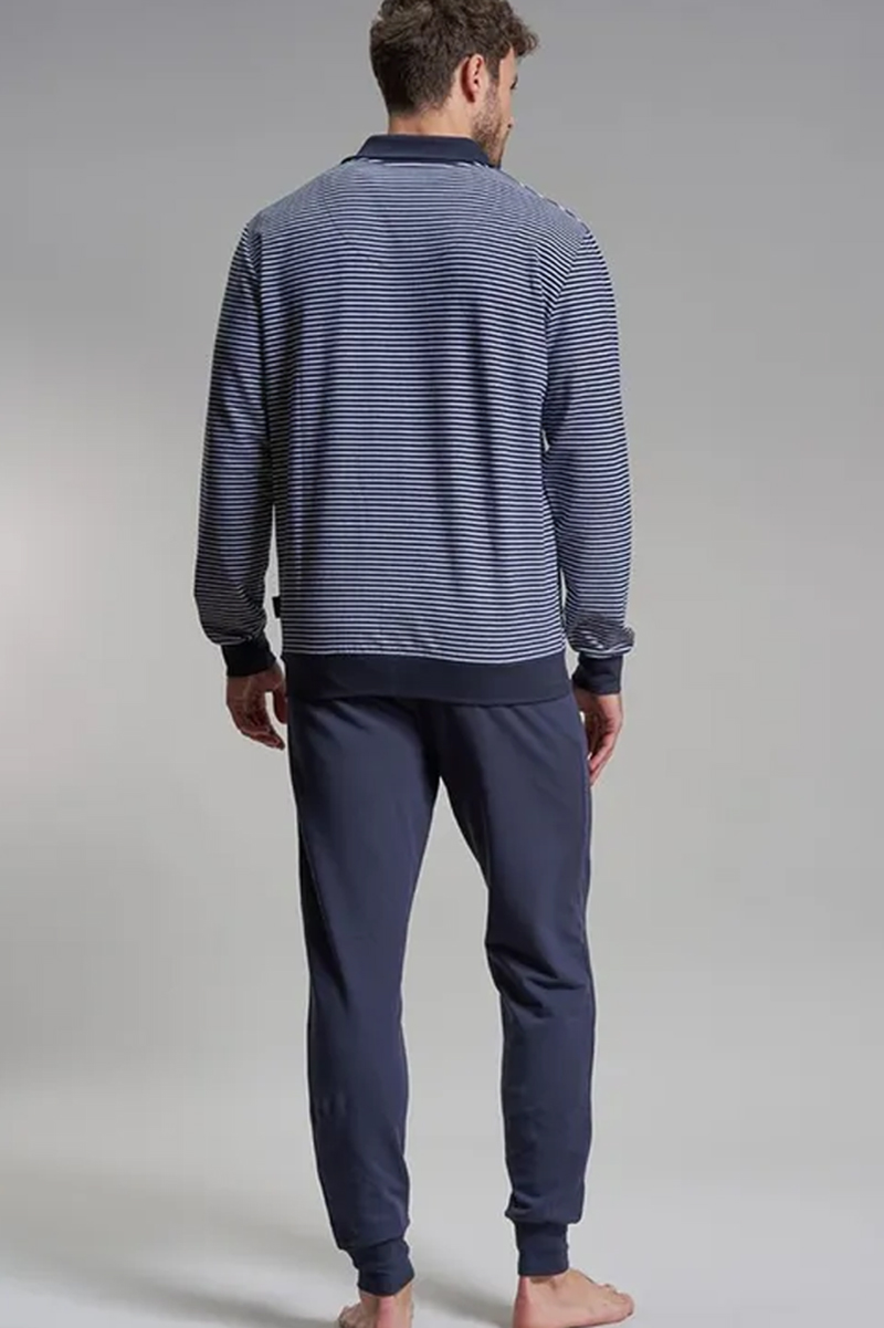 Gotzburg huispak blauw gestreept