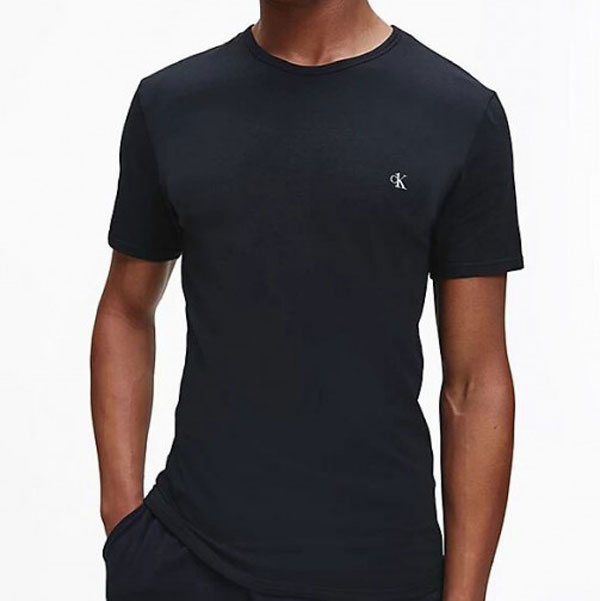 Calvin Klein T-shirt CK One 2-pack grijs-zwart voor