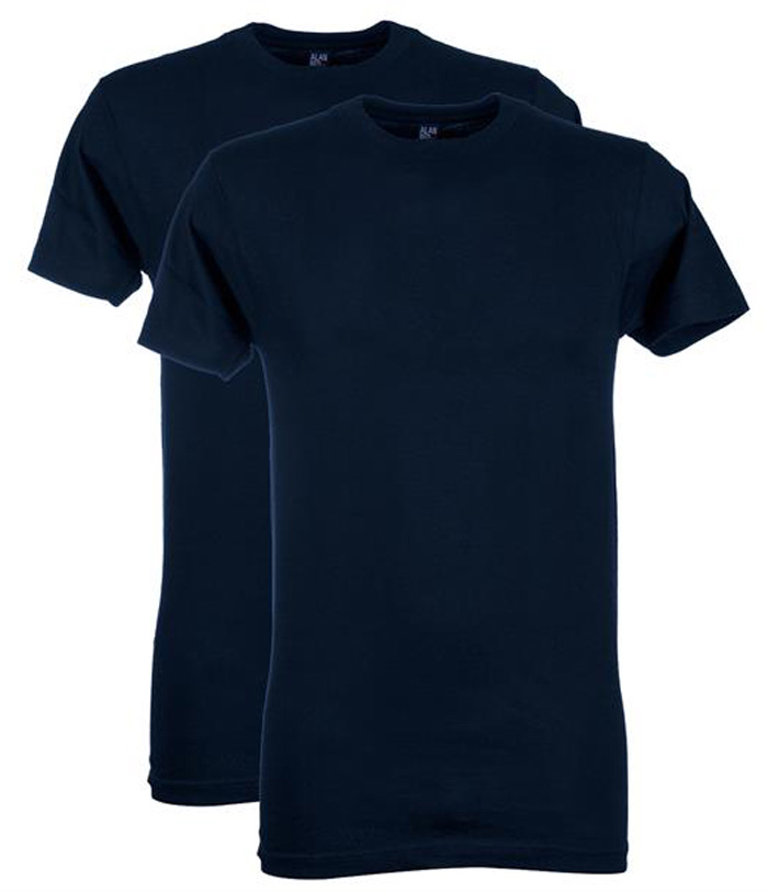 Alan Red Virginia blauwe T-shirts