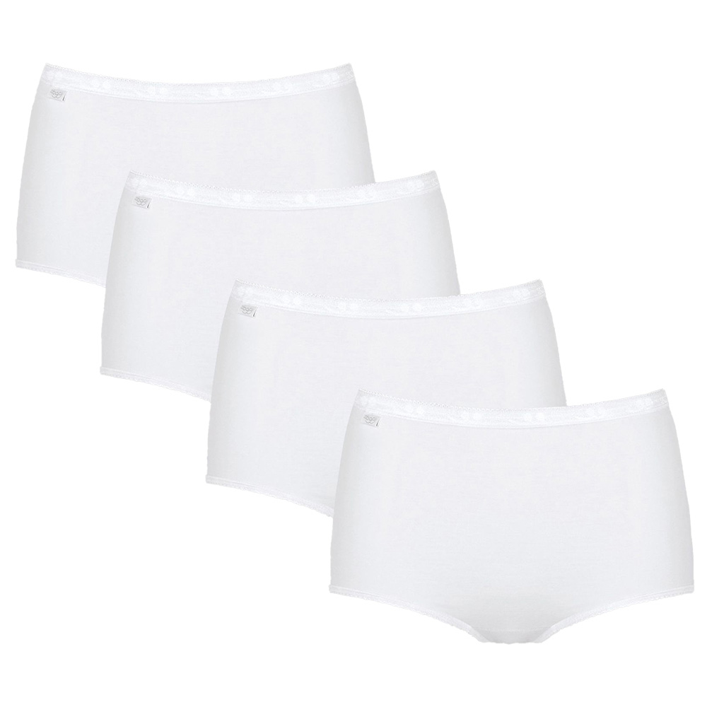 Sloggi Basic+ Maxi slip wit actie pack = 3+1