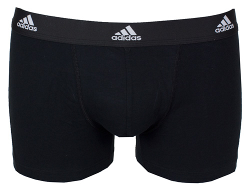 Adidas boxershorts 3-pack zwart voorkant