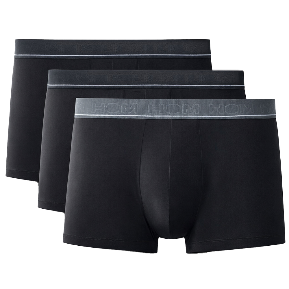 Hom boxershorts microfiber Leonard 3-pack zwart