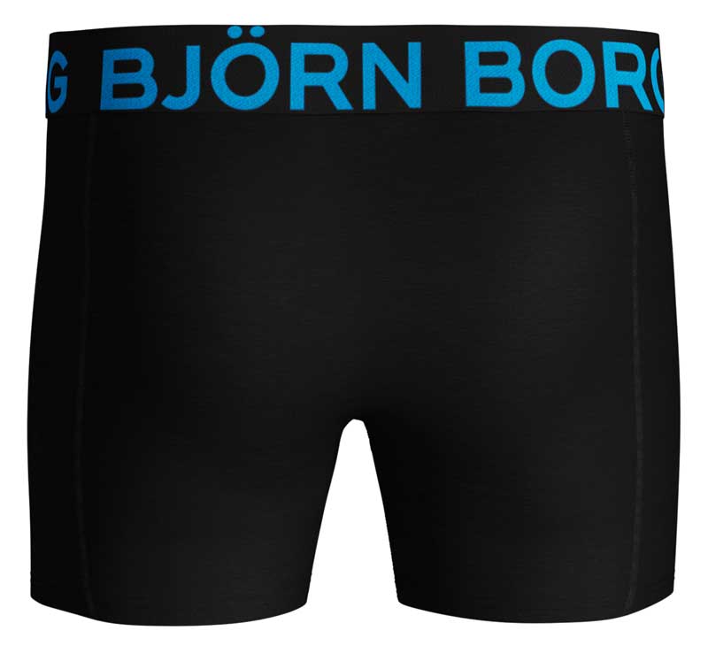 Bjorn Borg boxershort Solid 2-pack achterkant