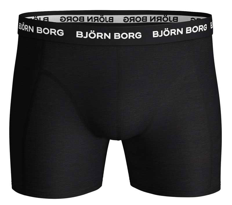 Bjorn Borg Boxershorts 3-pack Flower zwart