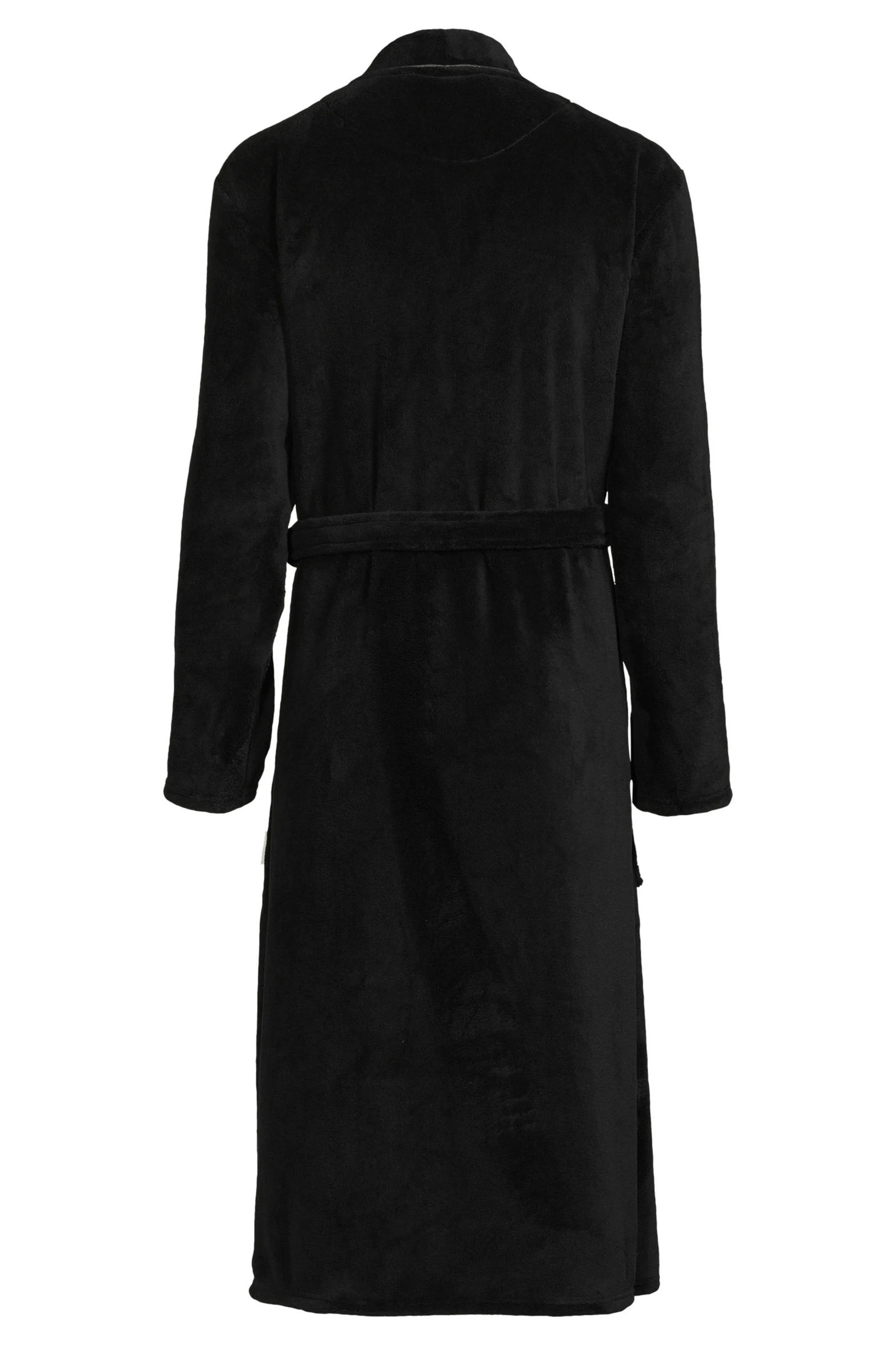 Ten Cate badjas kraag zwart