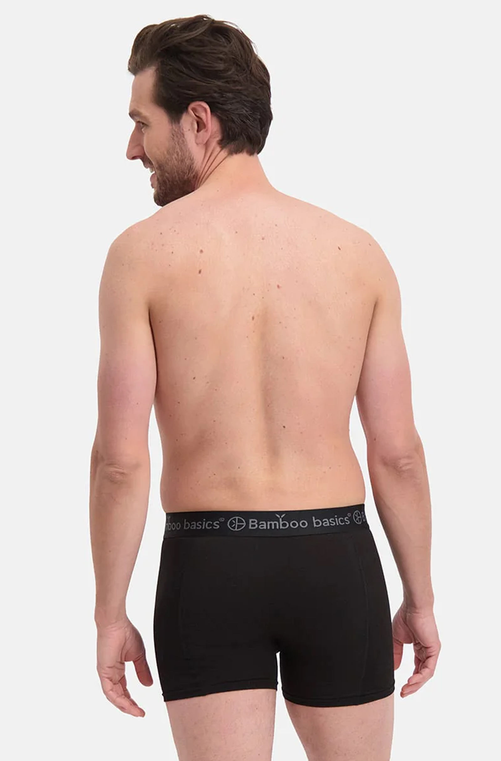 Bamboo basics 3-pack boxers Rico blauw-zwart