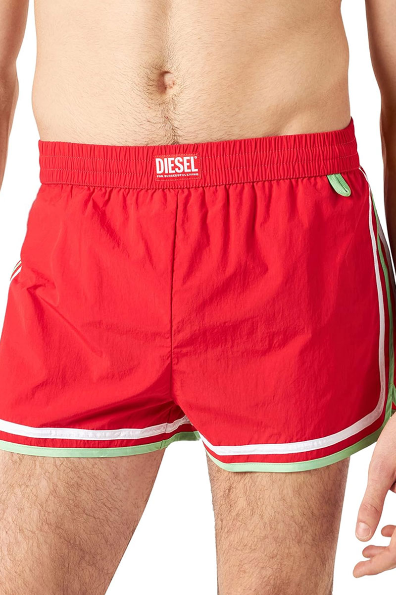 Diesel Zwembroek Reef kort model rood