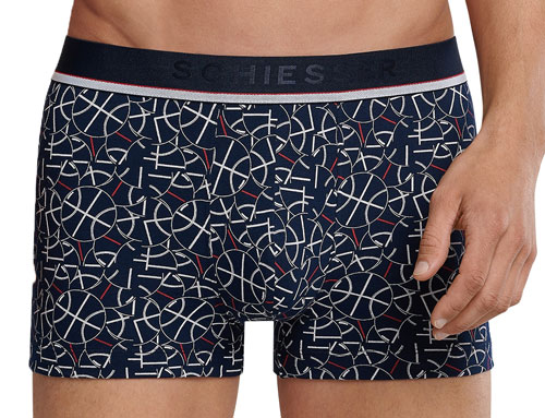 Schiesser boxershorts 3-pack rood voorkant