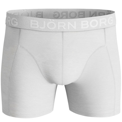 Bjorn Borg boxershorts Sammy Solids wit voorkant